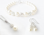 Pearl Bridesmaid Jewelry Set